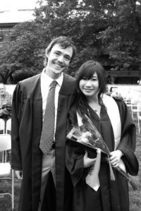 Nathen and Christine, Grinning