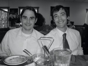 Gabriel Takes Grinning Nathen to Dinner