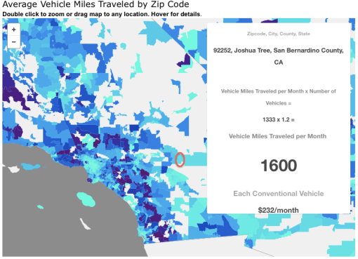 JT Average Vehicle Miles